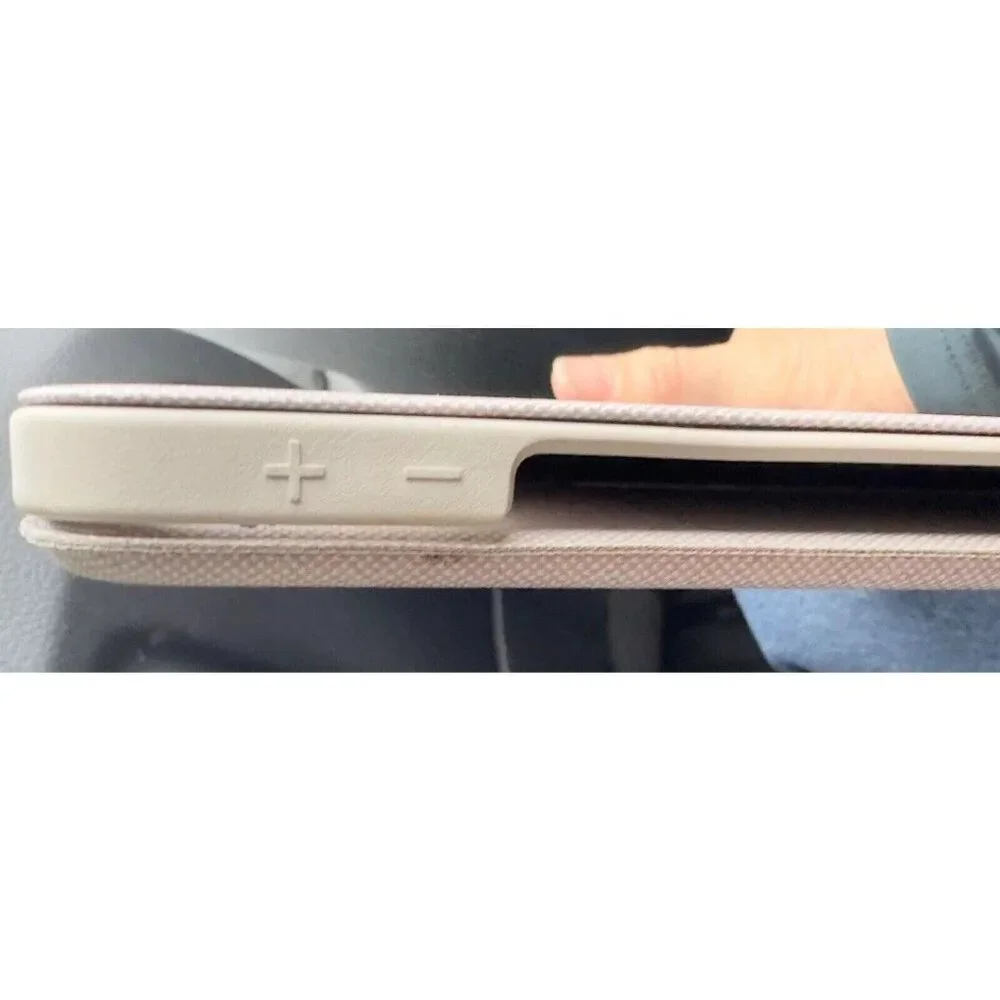 Logi Tablet Ebook Hard Case With Keyboard And Kickstand Grey
